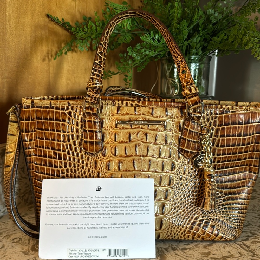 Brahmin mini Asher Handbag